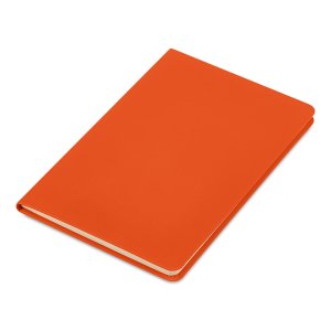 Блокнот в твердой обложке A5 Виспи 2.0 в клетку, оранжевый