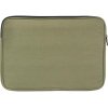 Чехол для 14-дюймового ноутбука Joey объемом 2 л из брезента, переработанного по стандарту GRS, оливковый