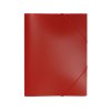 Папка формата А4 на резинке, красный