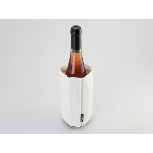 WINE COOLER SATIN WHITE/Охладитель-чехол для бутылки вина или шампанского, белый