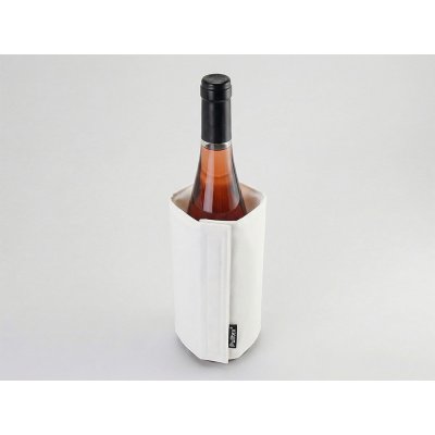 WINE COOLER SATIN WHITE/Охладитель-чехол для бутылки вина или шампанского, белый