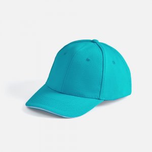 Бейсболка Buffalo, бирюзовая с белым Бейсболка Buffalo, бирюзовая с белым