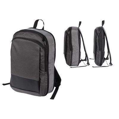 Расширяющийся рюкзак Slimbag для ноутбука 15,6, серый