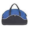 Сумка спортивная Boomerang, черный/ярко-синий