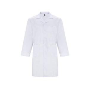 Халат унисекс Vaccine, белый Халат унисекс Vaccine, белый