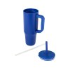 Brady термостакан с силиконовой трубочкой, объемом 900 мл, сертифицированный согласно RCS - Ярко-синий