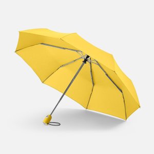 Зонт складной AOC, желтый Зонт складной AOC, желтый