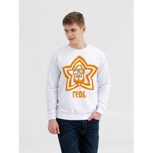 Свитшот «Меламед. Егор Летов», белый Свитшот «Меламед. Егор Летов», белый