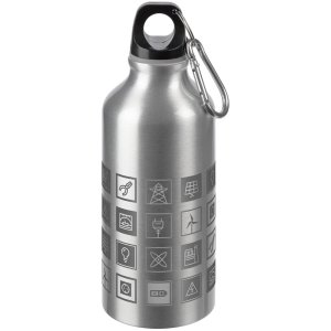 Бутылка для спорта «Industry. Энергетика», серебристая Бутылка для спорта «Industry. Энергетика», серебристая