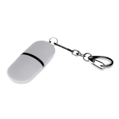 Флешка Goutte Soft-touch на 128 Гб, белый