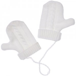 Игрушка на елку «Рукавички», белые Игрушка на елку «Рукавички», белые