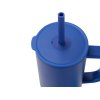 Brady термостакан с силиконовой трубочкой, объемом 900 мл, сертифицированный согласно RCS - Ярко-синий