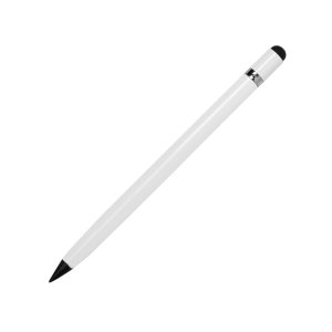 Вечный карандаш Eternal со стилусом и ластиком, белый