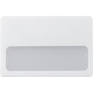 Бейдж с загибушкой(литой) 90х60мм, белый