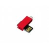 USB 2.0- флешка мини на 32 Гб с мини чипом в цветном корпусе, красный