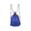 Рюкзак-мешок Savy со светоотражающими полосами по бокам, синий