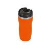 Термокружка Double wall mug C1, soft touch, 350 мл, оранжевый
