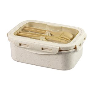 Ланч-боксGRAIN; 850 мл, 18,3 x 13 x 6,8 см; бежевый