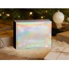 Подарочная коробка с голографическим шубером Aurora, XL, вн. размер 300х235х105 мм.