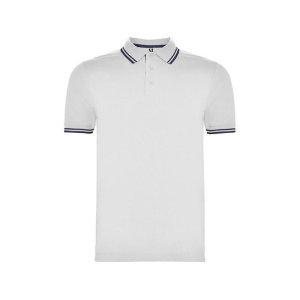 Рубашка поло Montreal мужская, белый/нэйви Рубашка поло Montreal мужская, белый/нэйви