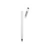 Вечный карандаш Eternal со стилусом и ластиком, белый