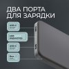 Внешний АКБ NRG Turbo S 10000 mAh, 20Вт, графит, Deppa