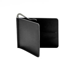 Держатель банковских карт Drogo с металлическим прижимом для купюр, черный Держатель банковских карт Drogo с металлическим прижимом для купюр, черный