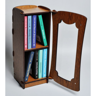 Книжный шкаф с произведениями классиков литературы (ОБРАЗЕЦ) - арт.ev1181.0