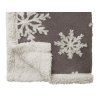 Плед Snowflake новогодний
