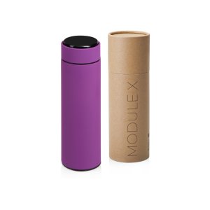 Вакуумный термос Module X с индикатором температуры, 500 мл, тубус, фиолетовый 2603C