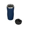Термокружка Double wall mug C1, soft touch, 350 мл, темно-синий