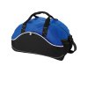Сумка спортивная Boomerang, черный/ярко-синий