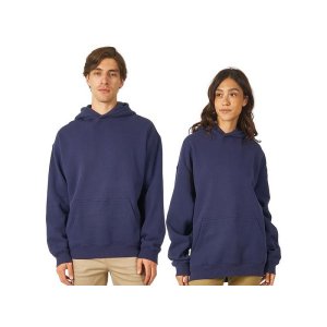 Толстовка с капюшоном оверсайз Berlin унисекс, темно-синий Толстовка с капюшоном оверсайз Berlin унисекс, темно-синий