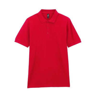 Футболка поло PREMIUM COTTON ADULT DOUBLE PIQUE, КРАСНЫЙ S