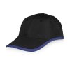 Бейсболка Solo, черный/синий