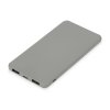 Подарочный набор c блокнотом С1, ручкой и повербанком 5000 mAh,  серый