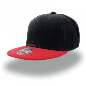 Бейсболка SNAP BACK, 6 клиньев, пластиковая застежка