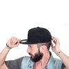 Бейсболка SNAP BACK, 6 клиньев, пластиковая застежка