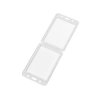 Держатель для бейджа Haven Transparent, белый