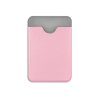 Чехол-картхолдер Favor на клеевой основе на телефон для пластиковых карт и и карт доступа, розовый