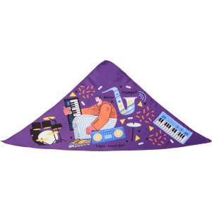 Треугольная бандана с возможностью полноцветной печати Треугольная бандана с возможностью полноцветной печати