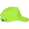 Бейсболка Мемфис 230 5-панельная, яблочно-зеленый