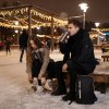 Набор подарочный НА КАТОК: рюкзак, шарф и термос