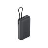 Внешний аккумулятор с встроенным кабелем Xiaomi Power Bank 20000mAh (Integrated Cable) GL Dark Gray