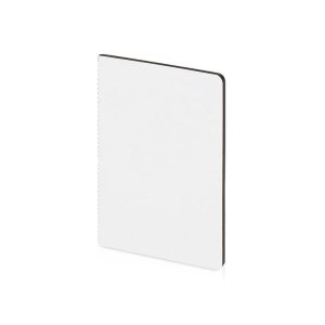 Бизнес-тетрадь А5 Pragmatic Contrast, 40 листов в клетку, белый с черным срезом