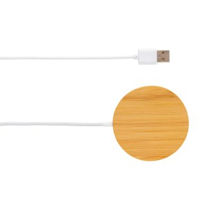 Магнитное устройство для беспроводной зарядки Bamboo, 10 Вт