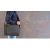 Сумка для ноутбука Fashion Black, 15.6" (без содержания ПВХ)