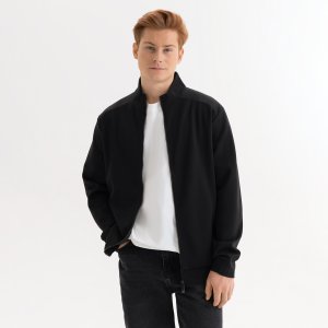 Толстовка на молнии ASTIN черная, размер L