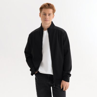 Толстовка на молнии ASTIN черная, размер L