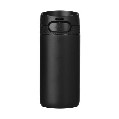 Термокружка вакуумная Toledo, черная глянцевая